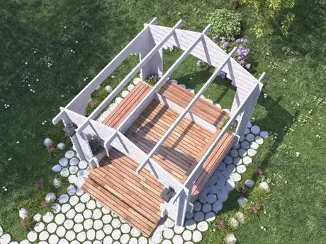 Беседка 3 × 3 м