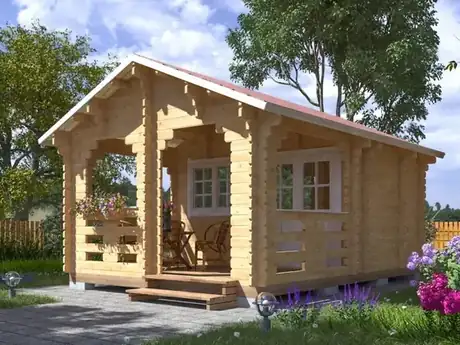 Беседка 4 × 5,6 м